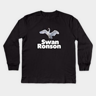 Swan Ronson Kids Long Sleeve T-Shirt